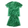 Conjunto (Camiseta+Pantalón Corto) Portero Liverpool 2024-25 Verde - Niño